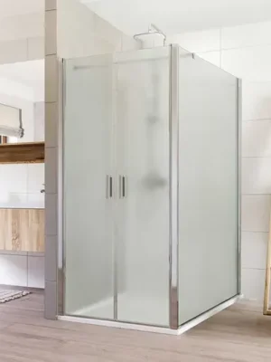 Zlevněný LIMA Sprchový kout, obdélník, 80x90x190 cm, chrom ALU, sklo Point
