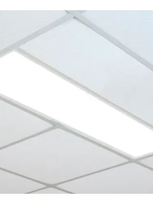 Zlevněný CHESS LED panel 6000K opál PUSH 37W obdélník bílá - KOHL-Lighting