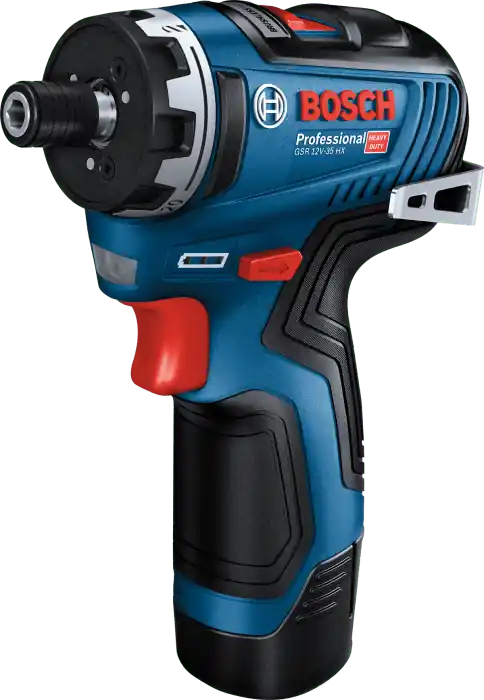 Zlevněný Bosch GSR 12V-35 HX (2x3.0 Ah) Vrtací šroubovák
