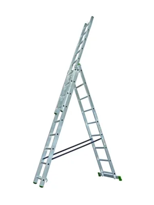 Novinka PROTECO 10.66-3-09-KR žebřík trojdílný univerzální 3x9 250/390/530 cm