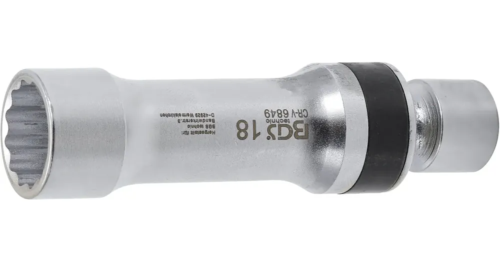 Akční Cena BGS Kloubová nástrčná hlavice na zapalovací svíčky, dvanáctihranná s přídržnou pružinou, vnit
