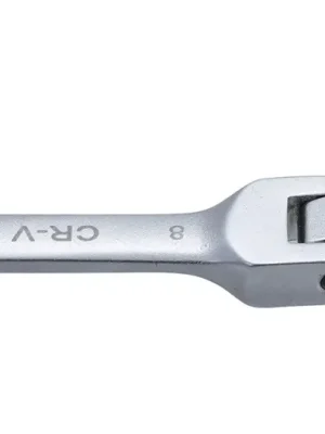 Zlevněný BGS Ráčnový očkoplochý klíč, krátký, kloubový, 8 mm