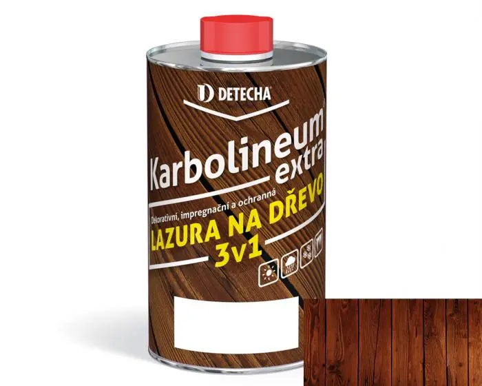 Značkový Detecha KARBOLINEUM EXTRA 0,7kg třešeň