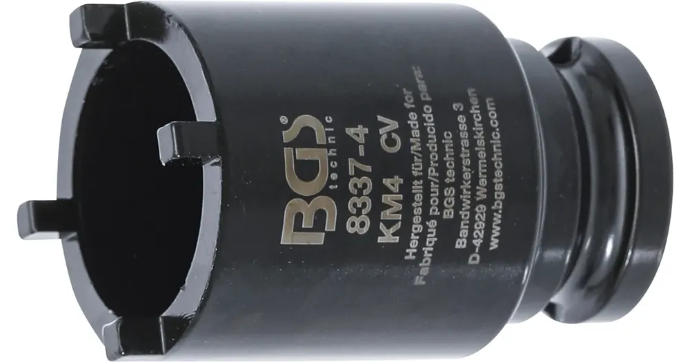 Akční Cena BGS Klíč na matice se zářezy, vnější čep, KM4