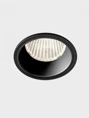 Zlevněný VERSUS zapuštěné svítidlo s rámečkem černá 10 W 3000K fázové stmívání - KOHL-Lighting