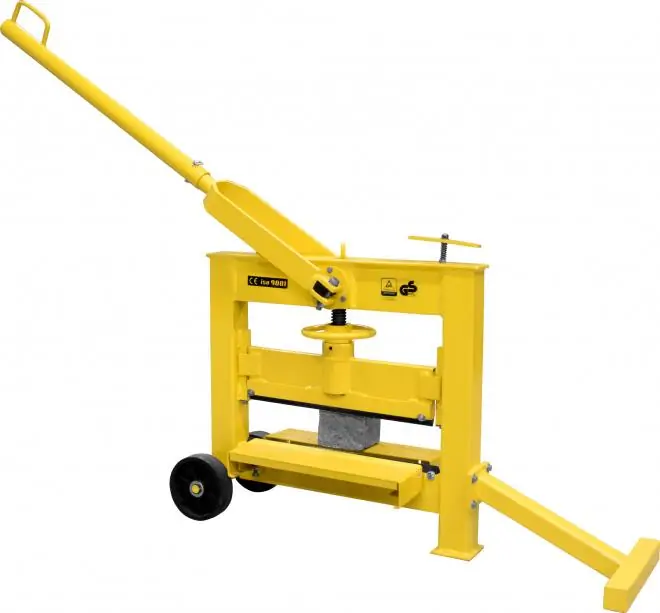 GÜDE Lamačka dlažby GSK 140/420 Vysoce Kvalitní