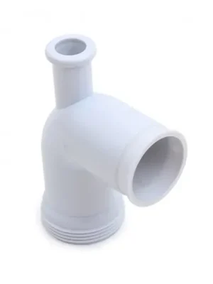 Akce Odpadní koleno závitové s přídavným vstupem - bílé