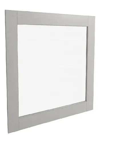 Zrcadlo v rámu 80x80cm Naturel Country masiv palisandr COUNTRYZRC80BI Značkový