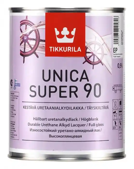 Zlevněný Tikkurila UNICA SUPER LACQUER GLOSS (90) 0,225 L