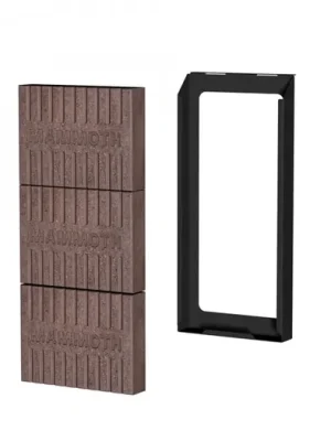 Vrácení Zdarma ROMOTOP Akumulační sada MAMMOTH pro krbové vložky - boční/zadní sada