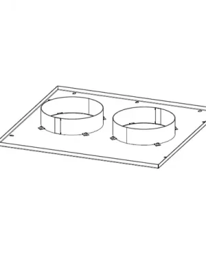 Značkový ROMOTOP Konvekční opláštění pro rohovou krbovou vložku HEAT U 3g L 50.52.70.21