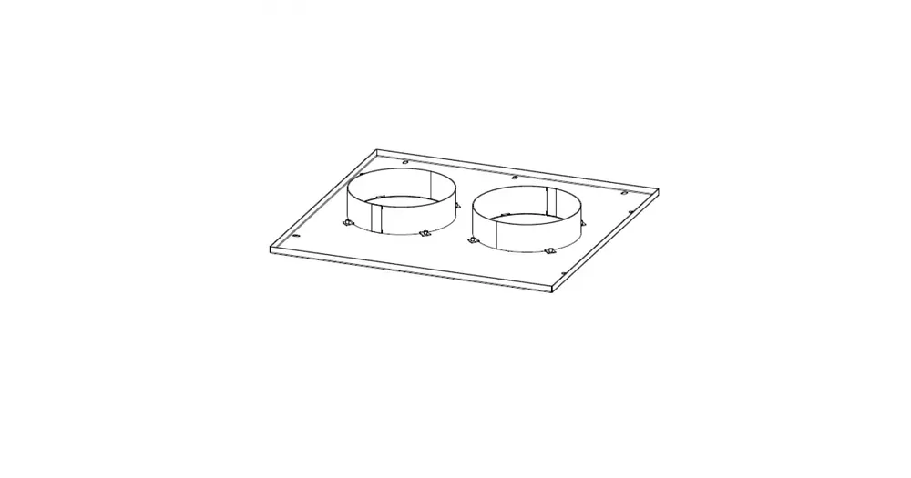 Značkový ROMOTOP Konvekční opláštění pro rohovou krbovou vložku HEAT U 3g L 50.52.70.21