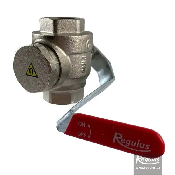 Regulus Kulový kohout s filtrem a magnetem, se zalomenou pákou Super Cena