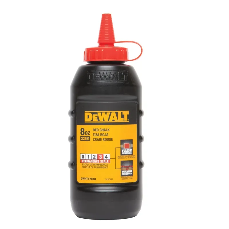 Akce DeWALT DWHT47048-9 Červená křída 225 g