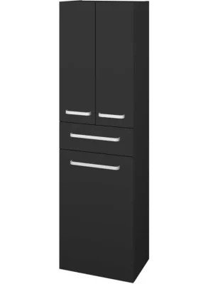 Dokud Zásoby Vydrží Vysoká skříň s košem DOS SVD3ZK 50 - N03 Graphite / Úchytka T01 / N03 Graphite
