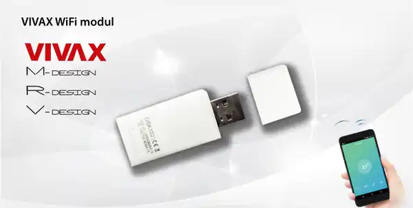 Odeslání Ihned Vivax wi-fi modul pro klimatizace N-design, H-design, R-design, M-design