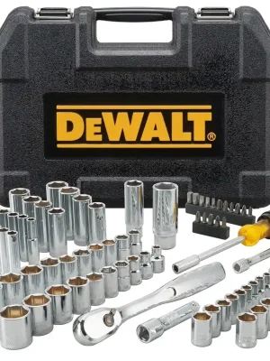 Akce DeWALT DWMT81531-1 84dílná sada s ráčnou 1/4 a 3/8