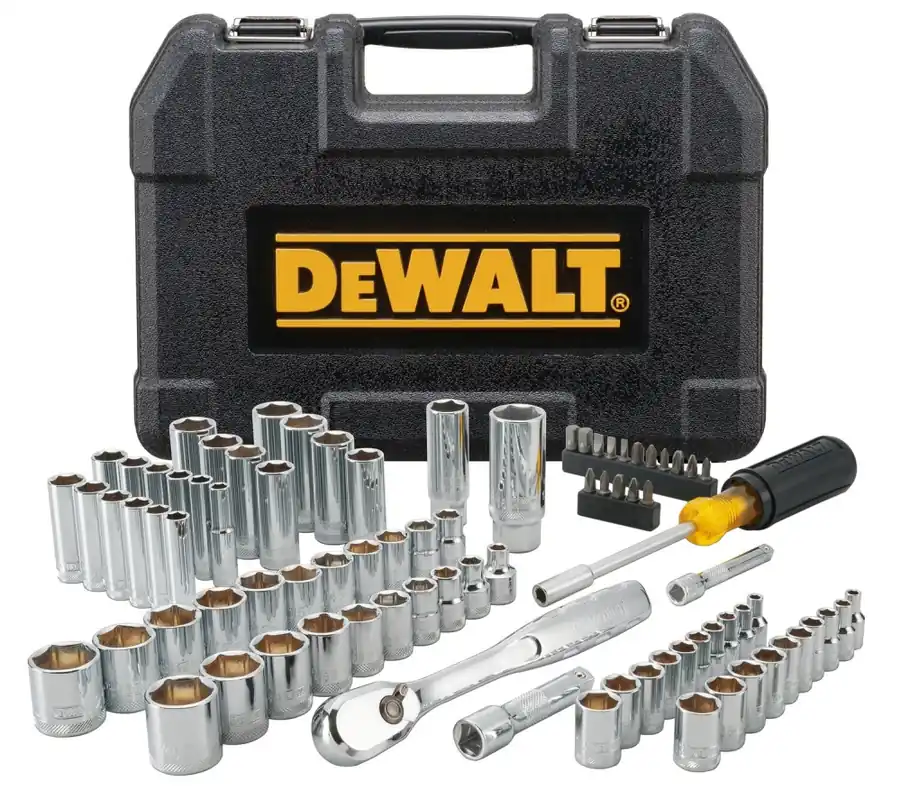 Akce DeWALT DWMT81531-1 84dílná sada s ráčnou 1/4 a 3/8