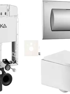 Závěsný wc set k zazdění SAT SIKOJZREX72CRM Sezónní Sleva