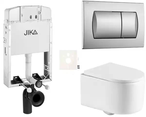 Závěsný wc set k zazdění SAT SIKOJZREX72CRM Sezónní Sleva