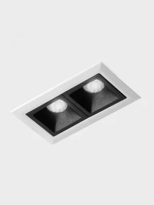 AKCE - NSES zapuštěné svítidlo s rámečkem bílá-černá 4W 3000K nestmívatelné - KOHL-Lighting Oblíbený