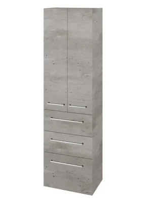 Akce Vysoká skříň DOS SVD2Z3 50 - D01 Beton / Úchytka T04 / D01 Beton