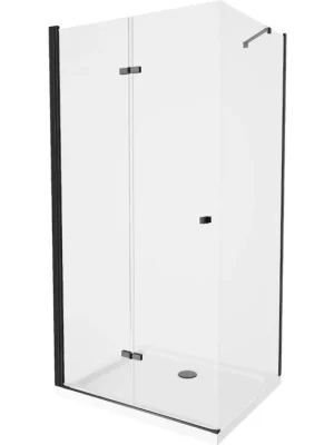 Objednat Nyní MEXEN/S - Lima sprchový kout 80x110, transparent, černá + bílá vanička se sifonem 856-080-110-70-00-4010B