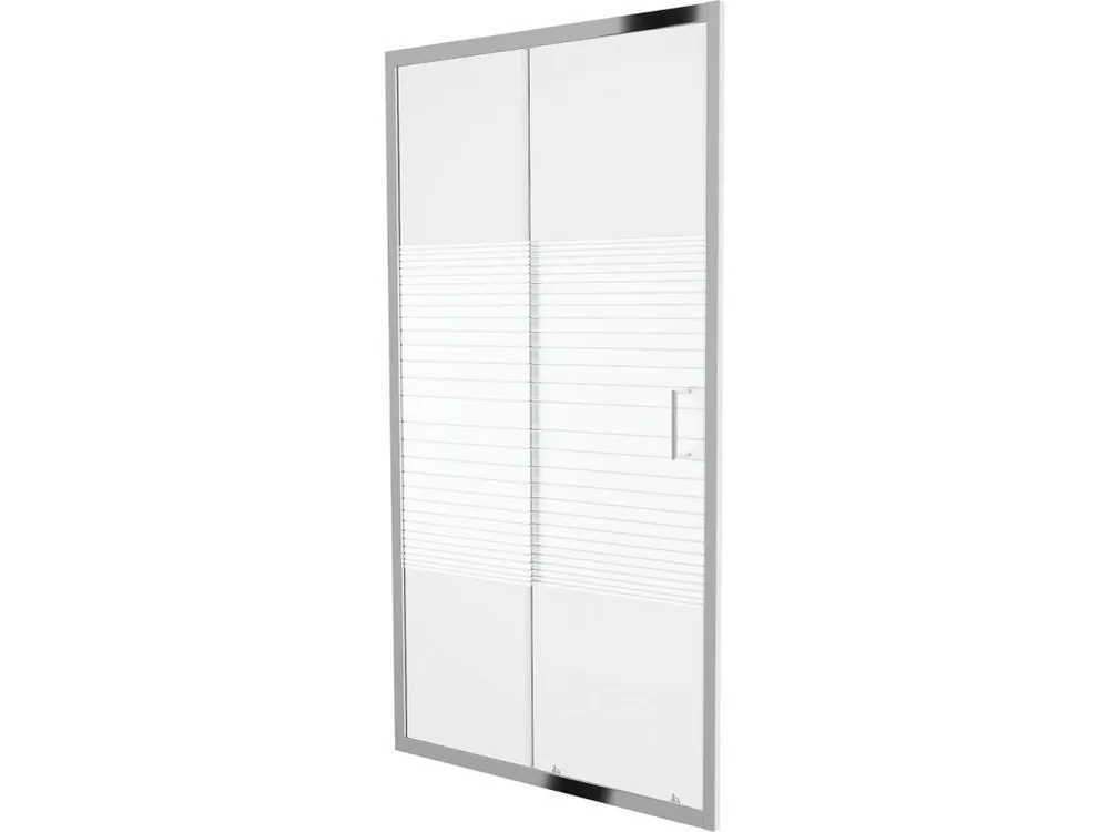 MEXEN - Apia posuvné sprchové dveře 135, pruhy, chrom 845-135-000-01-20 Hit Sezóny