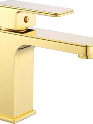 Super Cena MEXEN - Cetus umyvadlová baterie, zlatá 744300-50