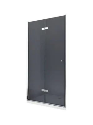 MEXEN - Lima sprchové dveře zalamovací 70, grafit, chrom se stěnovým profilem 856-070-000-01-40 Oblíbený