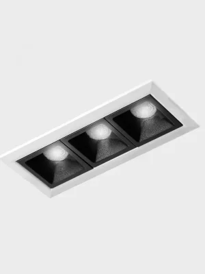 Akce NSES zapuštěné svítidlo s rámečkem bílá-černá 6 W 4000K DALI - KOHL-Lighting