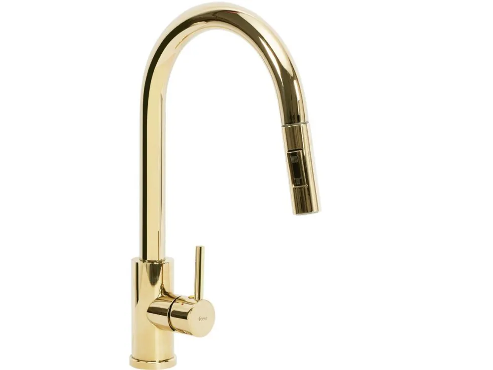 REA - Dřezová baterie Fresh zlatá REA-B0669 Značkový