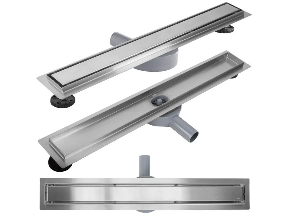 REA - Odtokový žlab NEOX PRO Nickiel Brush 80 REA-G5809 Víkendová Akce