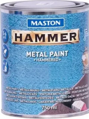 Akce Paint Hammer Hammered Red 2,5l nátěr na rezavé i nové kovové povrchy