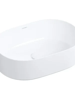 Nejlepší Cena OMNIRES - MESA umyvadlo na desku, 46  x 31 cm bílá lesk /BP/ MESA460BP