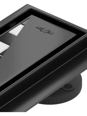 MEXEN/S - Flat 360° M13 podlahový žlab otočný 2v1 60, černý 1710060-40 Horká Nabídka