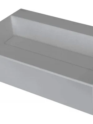 Oblíbený DEANTE - Correo šedá Granitové umyvadlo na desku, s krycí deskou CQR_SU6M