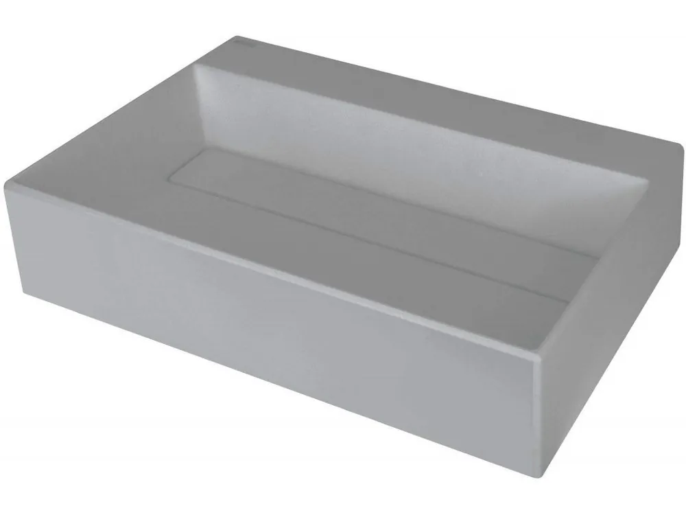 Oblíbený DEANTE - Correo šedá Granitové umyvadlo na desku, s krycí deskou CQR_SU6M