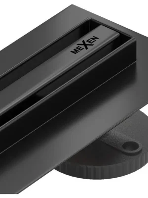 Výhodná Nabídka MEXEN - Flat 360 Slim odtokový žlab otočný 110 cm černá 1741110