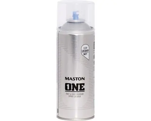 Zlevněný Spraypaint ONE - Matt Lacquer 400ml vysoce kvalitní univerzální bezbarvý lak