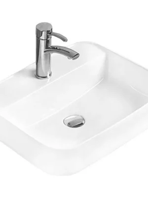 MEXEN - Alba umyvadlo na desku 50x40cm bílá 21955000 Jen Po Omezenou Doba