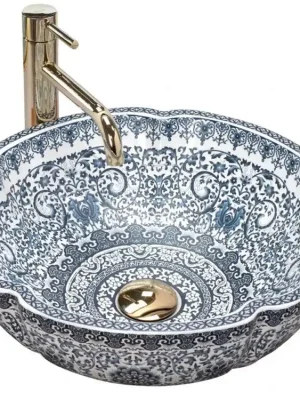 REA - Umyvadlo na desku Vivien 42,5x42,5 REA-U5666 Výprodej