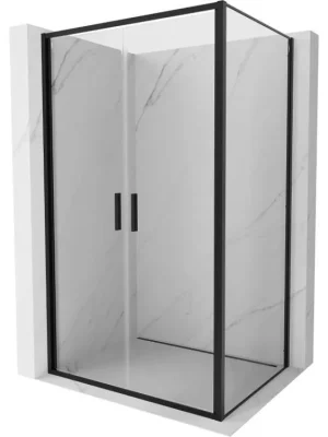 Akce MEXEN/S - Exo sprchový kout dveře křídlové 80 x 75, transparent, černá 814-080-075-70-00