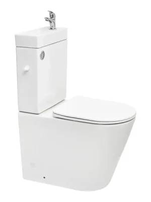 Akce SAT Brevis WC kombi s umývátkem na nádržce SATBRE34