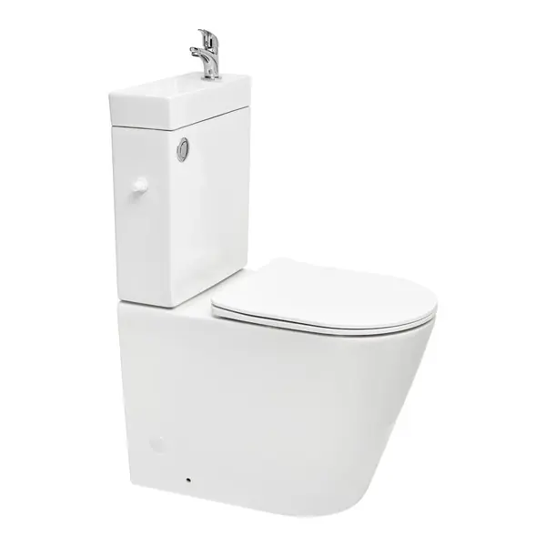 Akce SAT Brevis WC kombi s umývátkem na nádržce SATBRE34