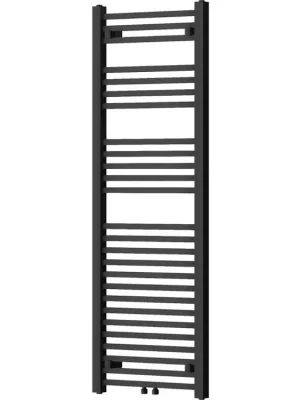 Finální Výprodej MEXEN - Pluton otopný žebřík/radiátor 1450 x 500 mm, 712 W, černá W106-1450-500-00-70
