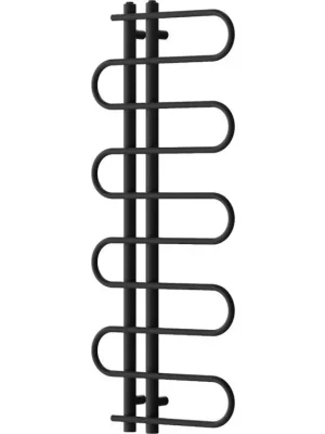 MEXEN - Kiso otopný žebřík/radiátor 1250 x 500 mm, 256 W, černá  W114-1250-500-00-70 Jen Po Omezenou Doba