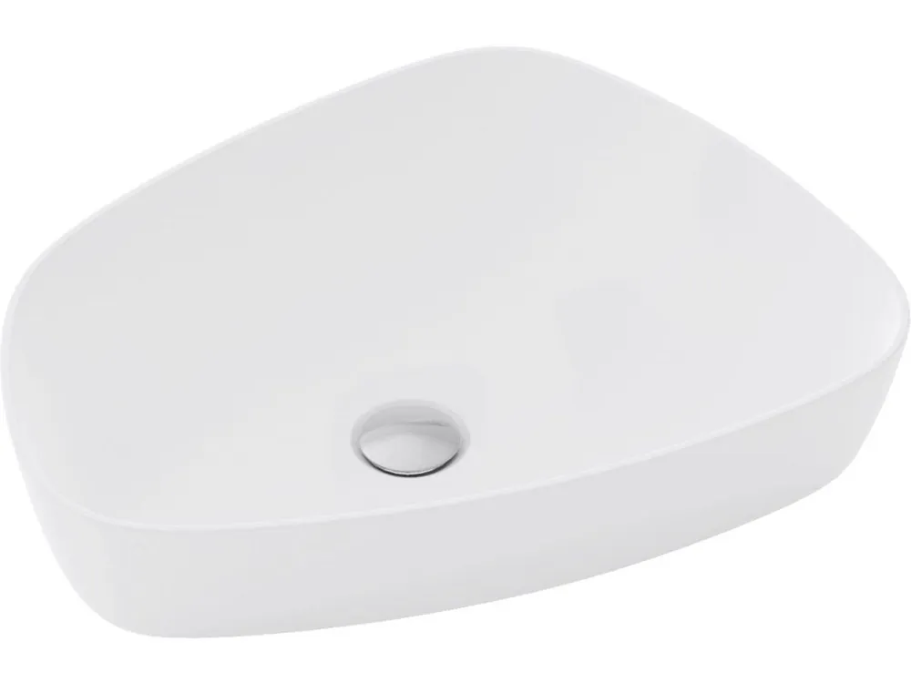 MEXEN - Ono umyvadlo na desku litý mramor 51 x 39, bílá 23045101 Speciální Cena