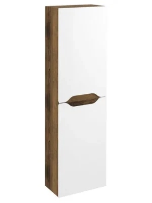 WAVE skříňka vysoká 40x140x20cm, levá/pravá, bílá/dub collingwood Speciální Cena