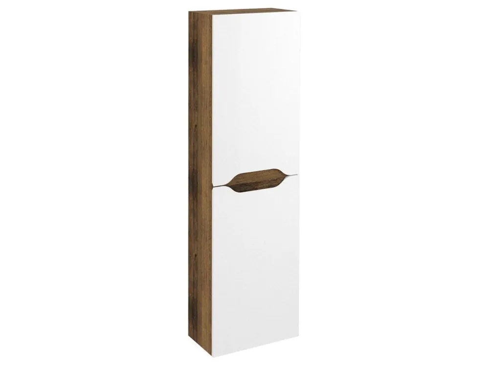 WAVE skříňka vysoká 40x140x20cm, levá/pravá, bílá/dub collingwood Speciální Cena